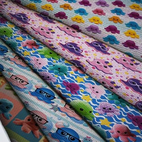 Bullet Texture Liverpool Fabric 50cm*140cm Printed For Dress Stretch Fabric Knit Fabric For Hair Band Craft Supplies L11796