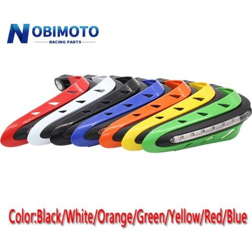 Motorcycle Universal PowerMotor LED Motorcycle Hand Guards LED for Dual Road Motorcycle Dirt Bike Scooter Handguards ATV