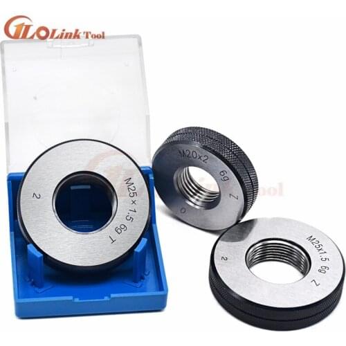 High quality 1/2-20UNF 2A thread ring gage T Z TPI thread ring gauge go and no go ring gauge 2pcs/set