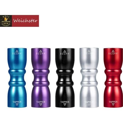 Weichster Billiard Pool Cue Tip Scuff Tip Tool Bowtie 3 in 1 Cue Care Scuffer Shaper Aerator