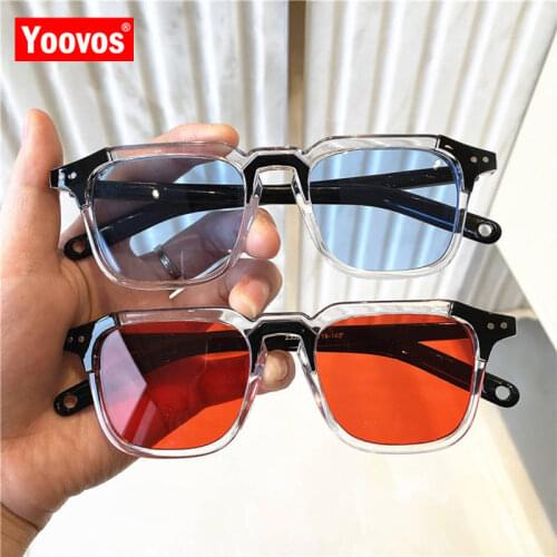Yoovos Square Sunglasses Women Luxury Ocean Lens For Women Sunglasses Retro Glasses Brand Design Sun Glasses Classic Men Okulary
