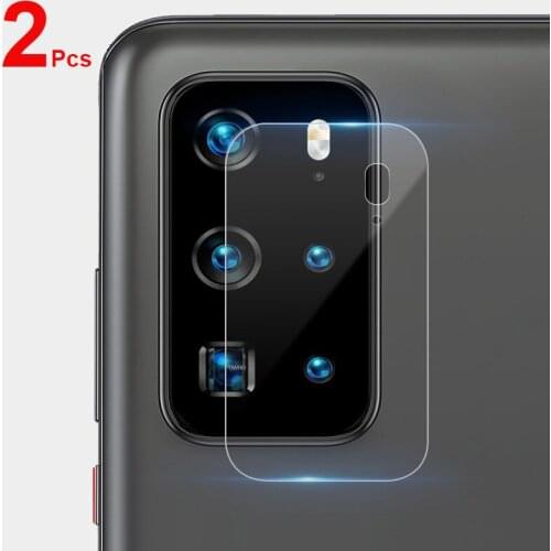 2Pcs Camera Protective Glass For HuaWei P40 Lite E Pro Clear Glass For HuaWei P40Pro Camera Lens Tempered Glas Film Hawei P 40