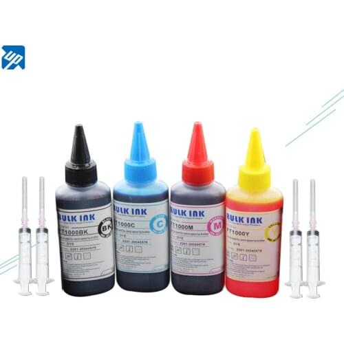 4 x 100ML Universal Refill Ink kit For Canon MG2540 MG2540S MG 2540 2540S Pixma Printer Ink PG445 445 CL446 Ink Cartridge