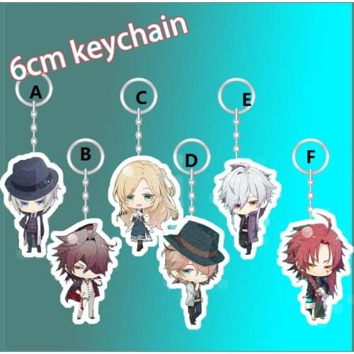 Pio Fiore no Banshou ricordo Falzone Gilbert Acrylic Keychain Strap Figure 6cm