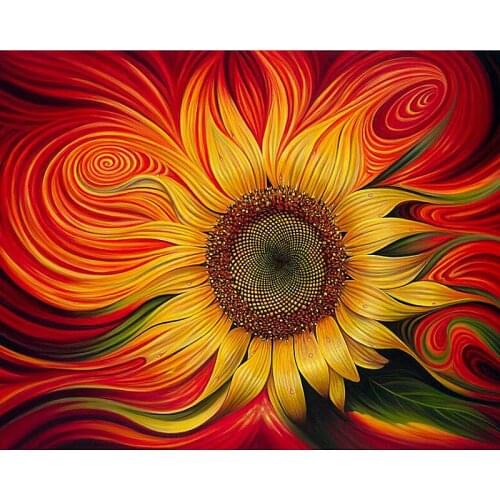 Diamond painting full square/round-Sunflower-5d diy diamond embroidery mosaic sale Kid room wedding decoration