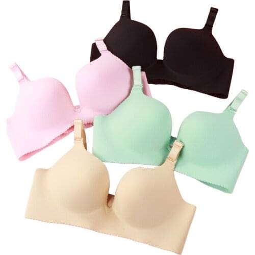 Fashion push up bra big size thicken cup sexy wireless bra seamless Support Everyday intimates bra beauty underwear Women bra