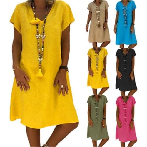 Coldker Loose Summer Dresses