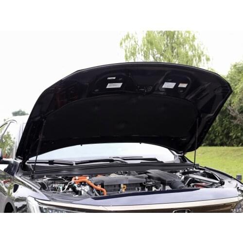 For Honda Accord 10th 2018-2020 2x Front Hood Bonnet Modify Gas Struts Carbon Fiber Lift Support Shock Damper