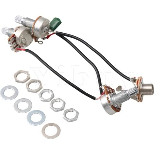 Yibuy Guitar Wiring Harness-Prewired Bass Wiring Harness Replacements Parts