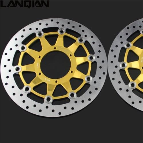 GOOD 2PCS Motorcycle Front Floating Brake Disc Rotor For HONDA CBR1000RR 2006 2007 2008 2009 2010 2011 2012 CBR 1000RR 1000 RR