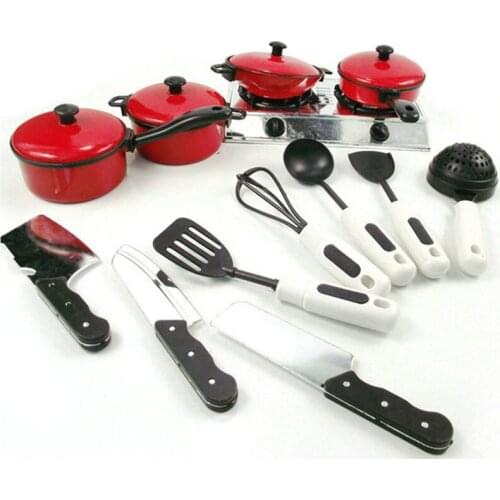 Kitchen Cooking simulation Toy Children Pretend Kitchen Cooking Food Cookware Role Play parent-child interaction Kids Gifts