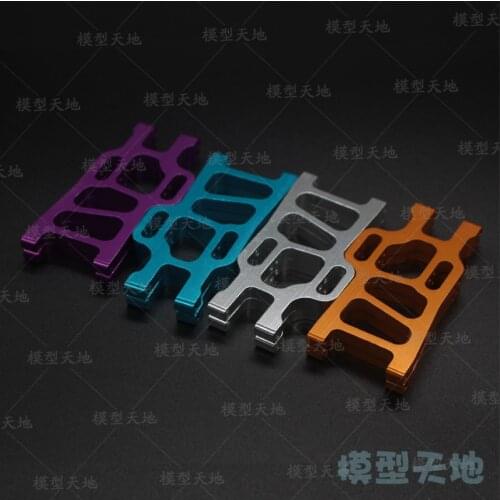 4pcs HSP 108021 Aluminum Aolly Metal Rear Lower Suspension Arm 08006 1/10 Upgrade Parts For 94108 94111