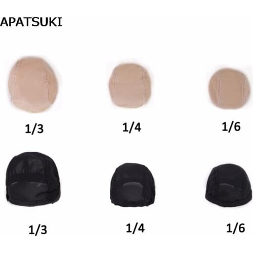 BJD Doll Wig Cap Wig Headgear DIY Handmade Fixed-Wig Hair Net Hairnet Fit For 1/3 1/4 1/6 SD/BJD Doll Head Doll Accessories Toy