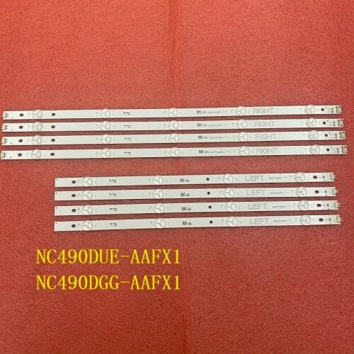 5set=40pcs LED backlight for LG 49UK6200 49UK6300 49LK5700PSC 49LJ5500 49UJ630V 49UJ6300 49LK5700 49LJ5550 NC490DUE-AAFX1-41CA