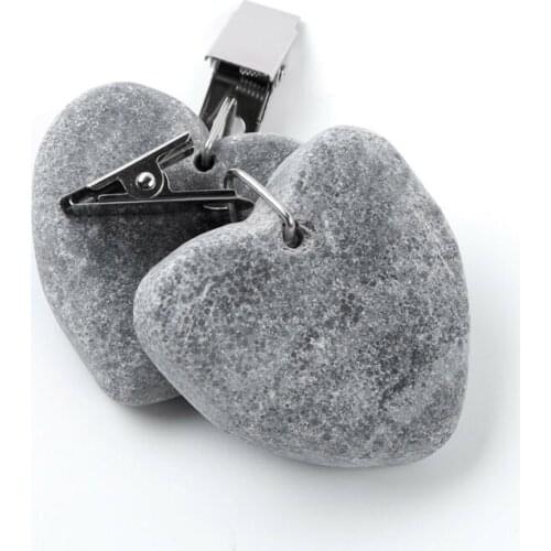 Tablecloth Pendant Tablecloth Weights W/ Metal Clips 4pcs/set 5 X 5cm Clamps