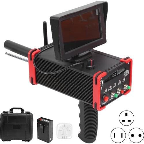 Handheld Underground Metal Detector Remote Control Gold Searching Positioning 100‑240V