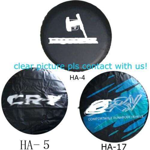 PVC 14/15 inch spare tire cover chassis cover