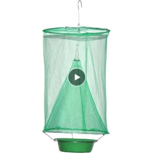 Garden Reusable Hanging Pest Kill Control Home Garden Supplies Pest Control Products Trap Fly Catcher Killer Cage Net Bait Pots