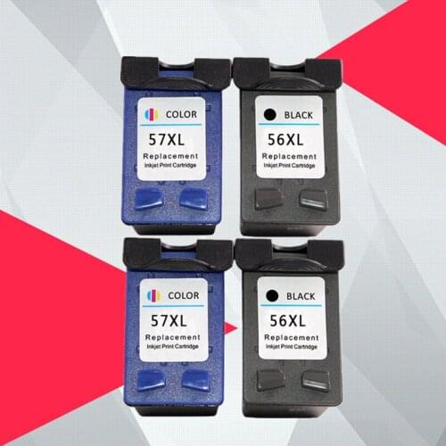 Compatible ink cartridge for hp 56 57 for hp56 for hp57 56xl for hp56xl Deskjet 450 450cbi 450ci 450wbt F4140 F4180 5150 5550