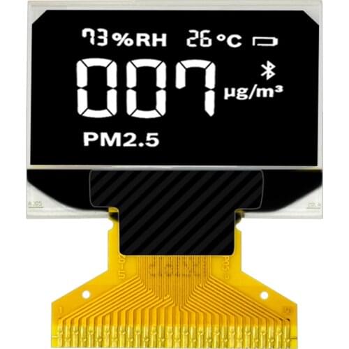 Taidacent 128 * 64 SSD1306 0.96 Inch Welding 30PIN Display White, Blue, Dual Color LCD COG Display Monochrome OLED Display