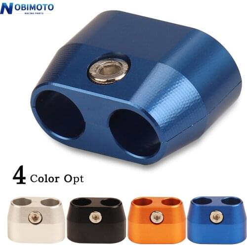 Motorcycle Universal CNC Throttle Cable Protector Guard Cover For KT XC XCF XCW EXC SXF SMR RC SMC Dirt Pit Bike Motocross