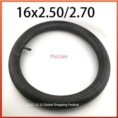 16x2.50 Inner Tube (straight Valve stem) for Electric scooter ATV dirt pit bike Motorcycle 16x2.50/2.70