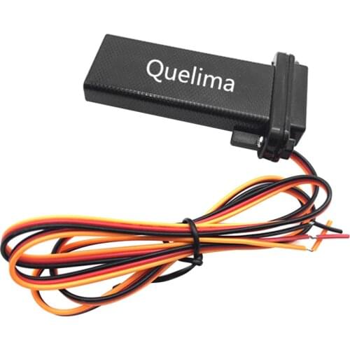 Quelima Waterproof Vehicle GPS Tracker Real-time Locator GPS/GSM Global Real Time Tracking Monitoring for Vehicle Car Motorcycle
