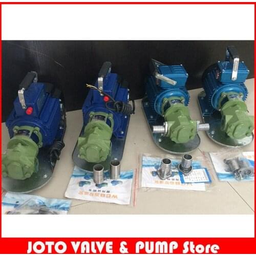 WCB-30 Small Portable Diesel Oil Pump 220V/380V Hydraulic Oil Transfer Pump