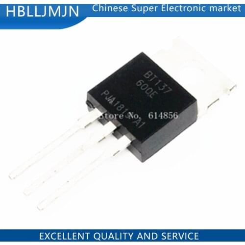 10pcs BT137-600E TO220 BT137-600 TO-220 BT137 137-600 137-600E