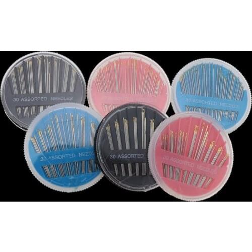 25PCS/30PCS/SET Assorted Hand Sewing Needles Embroidery Mending Craft Quilt Sew Case