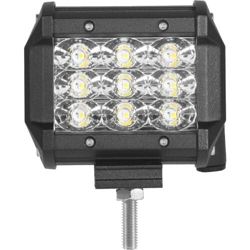 27W Flood Beam Car Light Assembly Fog Light Driving Light for Truck Led Work Light Bar for OffRoad Tractor Boat 12V 24V