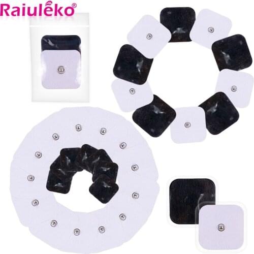 50/100P Massage Pad Patch Acupuncture Self Adhesive Physiotherapy Relaxation Tens Digital Massager Electric Muscle Stimulator