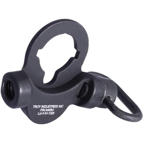 Dual Side End Plate Flexible Scope Mounts Sling Swivel Adapter Quick Detach Push Botton Adapter Fit For M4 M16 Airsof