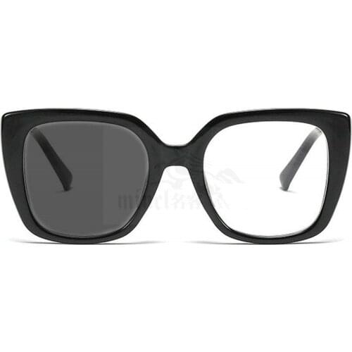 MINCL/Ultra Light Fashion Female Big Frame Spring Reading glasses Photochromic Lens Square Full Rim Reading Glasses uv400 FML