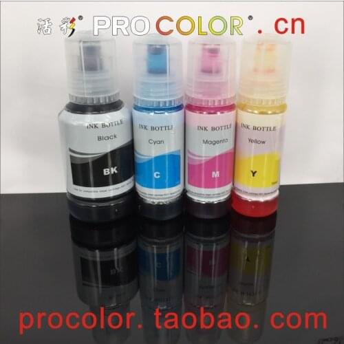 003 104 504 544 CISS Dye ink refill kits For Epson L4150 L4160 L6161 L3110 L3150 ET-2710 ET-2711 ET2710 Eco Tank inkjet printer