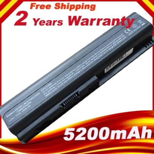 New 6 Cells Laptop Battery For HP Pavilion DV4 DV5 dv6-1100 Series Battery HSTNN-IB72 HSTNN-LB72 HSTNN-LB73 HSTNN