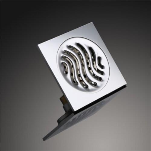 New Brass Shower Drain Sink Bathtub Drainer Bathroom Toilet Kitchen Balcony Universal Floor Drain