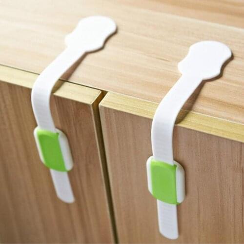 Adjustable Telescopic Type Baby Safety Products Protection For Kids Drawer Refrigerator Locks & Straps 20pcs/lot mix