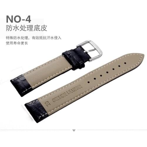 New watch bracelet belt black watchbands genuine leather strap watch band 16mm 23mm 18mm 20mm 22mm watch accessories wristband