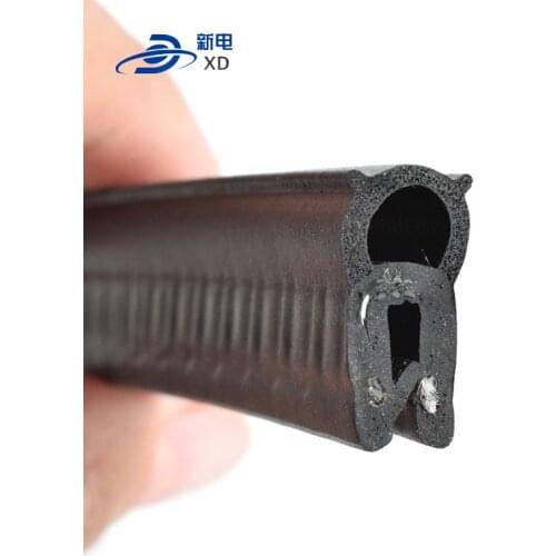 Rubber strip anti-theft door strip for refrigerator