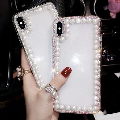 Sunjolly for Samsung Galaxy Note 20 Case Note 8 Note 9 Note 10 Plus Lite Note 20 Ultra Phone Case Diamond Cover coque