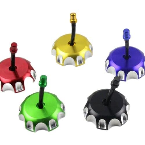 Universal CNC Alu Motorcycle Gas Fuel Petrol Tank Cap For Kawasaki HONDA KLX450 CRF250R KX250 TRX450R Dirt Pit Bike ATV Quad