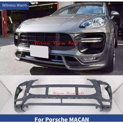 High quality FRP Fiber glass Material Car Body Kit Front Bumper For Porsche MACAN Car Styling 2014 2015 2016