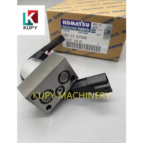 HIGH QUALITY 702-21-57500 7022157500 FOR KOMATSU PC300-7 PC400-7 Hydraulic Pump Solenoid Valve