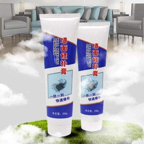 1 Set Wall Repair Cream Wall Peeling Wall Plaster Paint White Hole Paste Cream Repair Wall Latex Repair Repair Tool H5K9