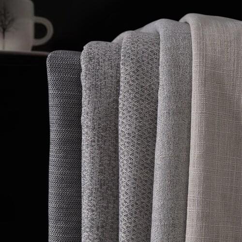 100*280cm Upholstery Cotton Linen Fabric Material for Sewing Curtain High Quality Fabric Wholesale