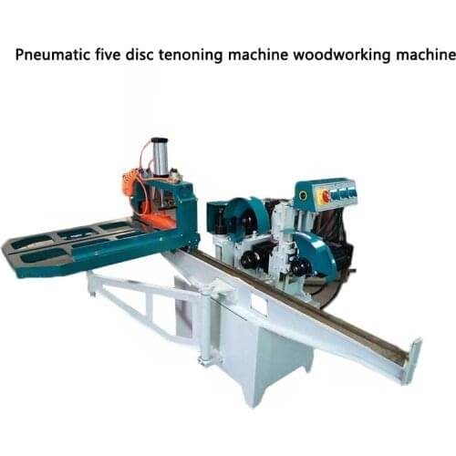 380V Automatic Five-disc Saw Tenoning Machine MD2018 Five-disc Saw Pneumatic Markov Heavy Tenoning Machine Woodworking Machinery