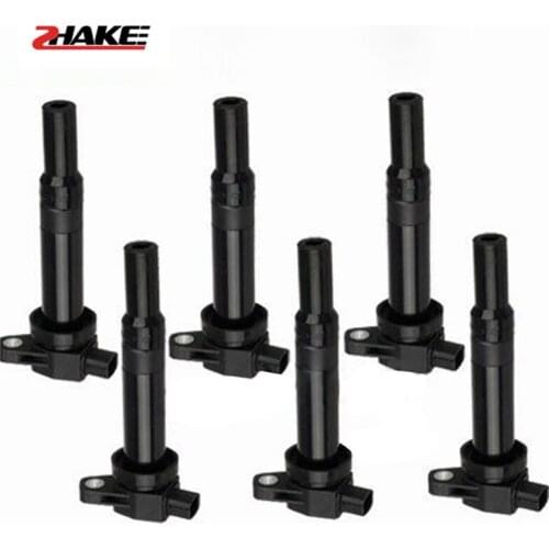 6PCS 273013E400 27301-3E400 Ignition Coil For Korean Car 2.4L 2.7L 2006-2010