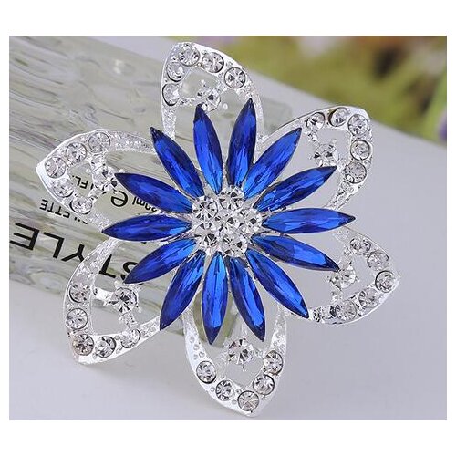 Ruiday Simpleflower Sbrooch Jewelry For Women/men Fashion Jewelry Brooch Pins Metal Scarf Wedding Gift Diy Jewellery Accessories