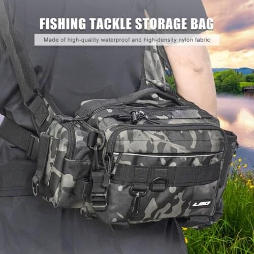 Multifunctional Fishing Bags Single Shoulder Shoulder Bag Pouch Fish Bait Fishing Tackle Fishing Bag Outdoor Tackle Storage